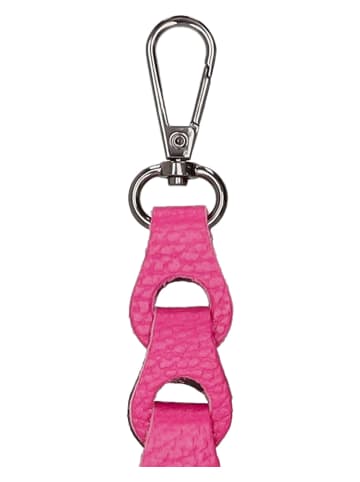 Charm Leren schouderriem roze - (L)135 x (B)2 cm