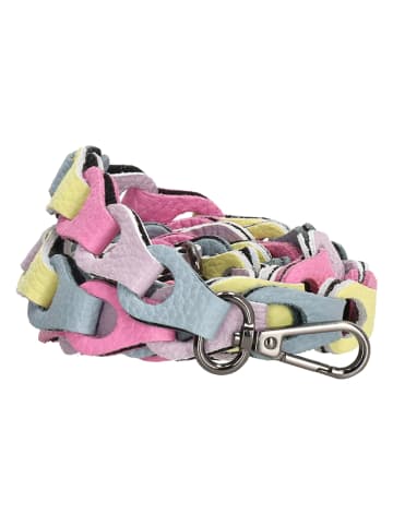 Charm Leder-Umhängeriemen in Bunt - (L)135 x (B)2 cm