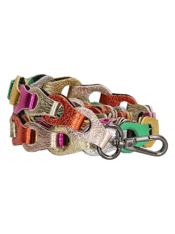 Charm Leder-Umhängeriemen in Bunt - (L)110 x (B)2 cm