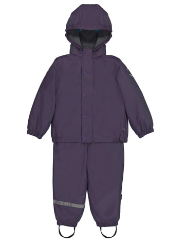 mikk-line 2-delige regenoutfit pruimkleurig