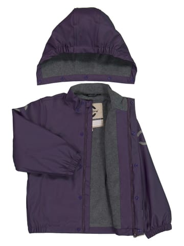 mikk-line 2-delige regenoutfit pruimkleurig