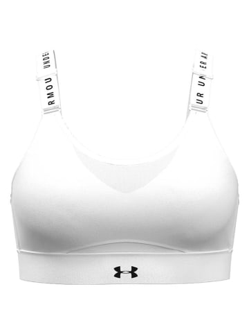 Under Armour Sport-BH "Infinity 2.0" in Weiß - High in Weiß