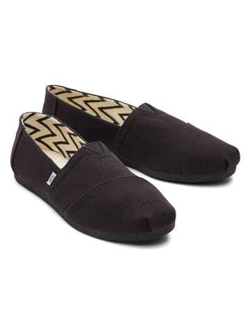 TOMS Espadrilles in Schwarz