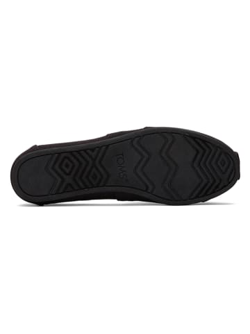 TOMS Espadrilles in Schwarz