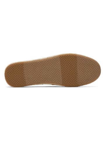 TOMS Espadryle w kolorze beżowym