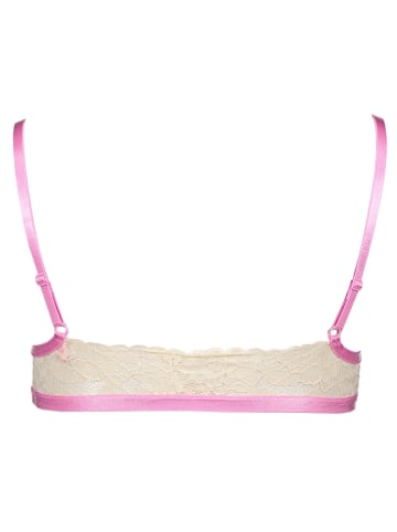 LASCANA Bustier crème/lichtroze