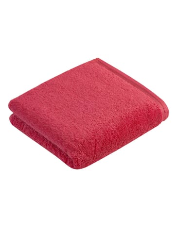 Vossen Handdoek "Vegan Life" rood