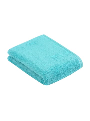 Vossen Badhanddoek "Vegan Life" turquoise