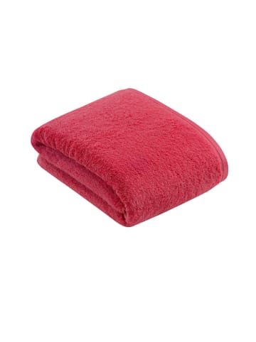 Vossen Badhanddoek "Vegan Life" rood