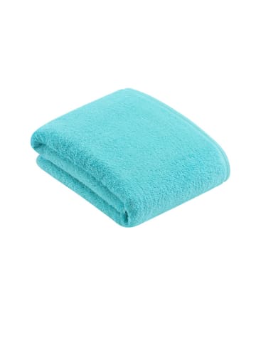 Vossen Badhanddoek "Vegan Life" turquoise