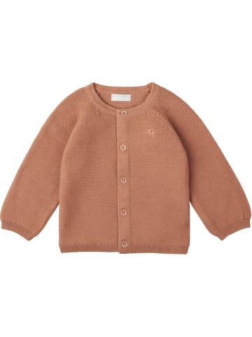 Noppies Cardigan in Hellbraun