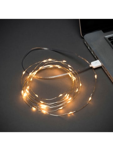 Konstsmide LED-Lichterkette in Bernstein
