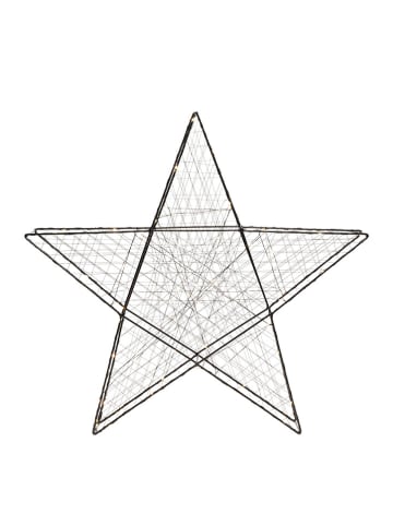 Konstsmide LED-Dekoleuchte ''Stern'' in Schwarz