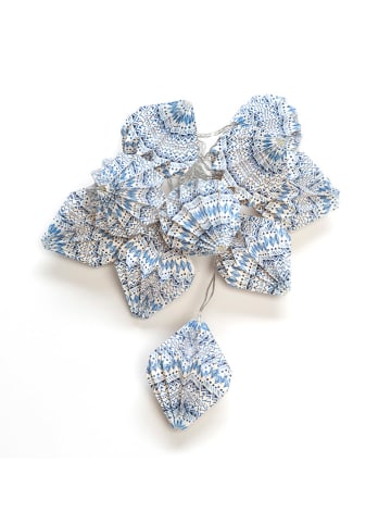 Konstsmide Decoratieve ledlichtketting ''Lantaarns'' wit/blauw