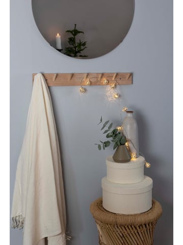 Konstsmide LED-Dekolichterkette ''Bälle'' in Silber/ Warmweiß