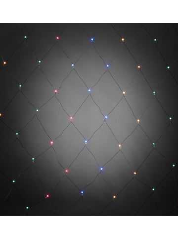 Konstsmide Ledlichtnet meerkleurig