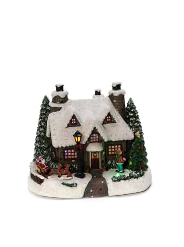 Konstsmide Decoratieve ledlamp ''Huis'' meerkleurig - (B)24 x (H)20,5 x (D)18 cm