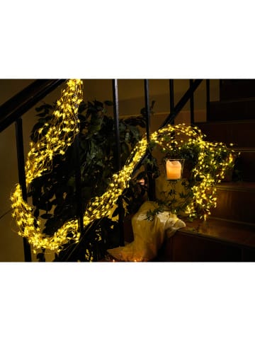 Konstsmide Ledlichtketting ''Lametta sterren'' warmwit