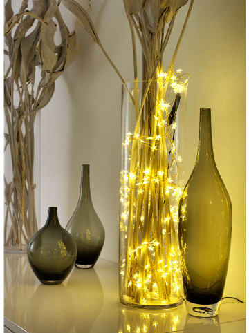 Konstsmide Ledlichtketting ''Lametta sterren'' warmwit