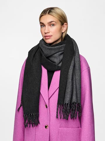 Pieces Schal in Schwarz - (L)190 x (B)65cm