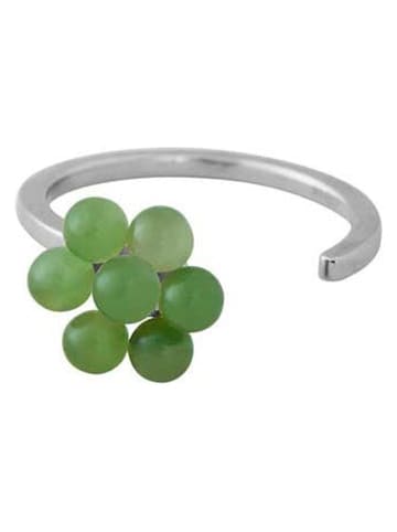 Design Letters Silber-Ring ''My Flower'' mit Edelsteinen