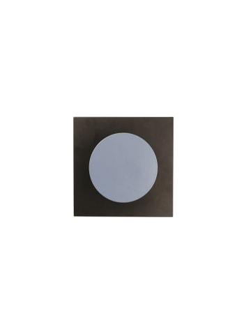 Design Letters Wandhaken in Schwarz/ Grau - (B)9 x (H)14 cm