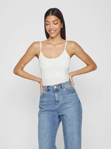 Vila 2-delige set: tops wit