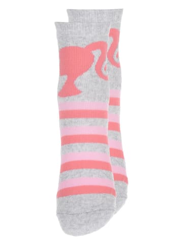 Barbie Socken "Barbie" in Grau/ Rosa