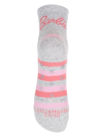 Barbie Socken "Barbie" in Grau/ Rosa