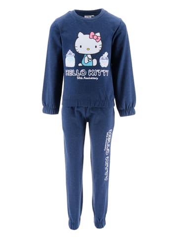 Hello Kitty 2tlg. Outfit "Hello Kitty" in Dunkelblau
