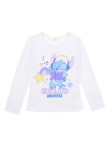 Lilo & Stitch Longsleeve "Lilo & Stitch" in Weiß