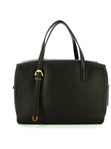 COCCINELLE Leder-Henkeltasche in Schwarz - (B)31 x (H)21 x (T)19 cm