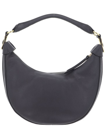 COCCINELLE Leren schoudertas donkerblauw - (B)26 x (H)21 x (D)15,5 cm