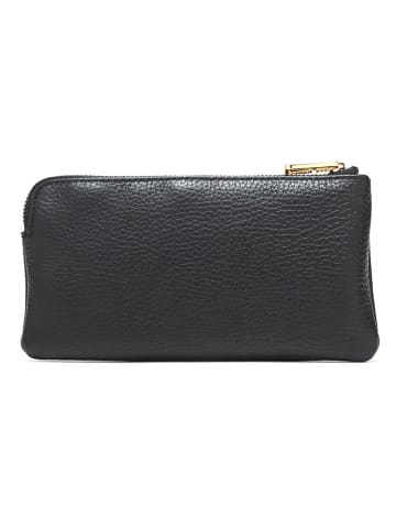 COCCINELLE Leder-Clutch in Schwarz - (B)18 x (H)10 x (T)2 cm