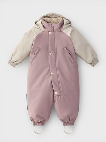 Leokid Schneeanzug in Rosa/ Creme