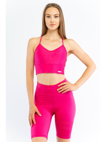 Stronger Sport-BH "Glossy" in Pink