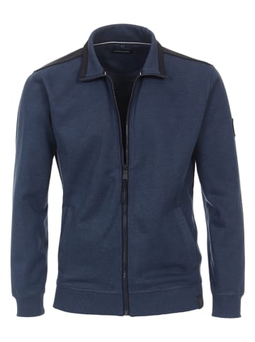 CASAMODA Sweatjacke in Dunkelblau