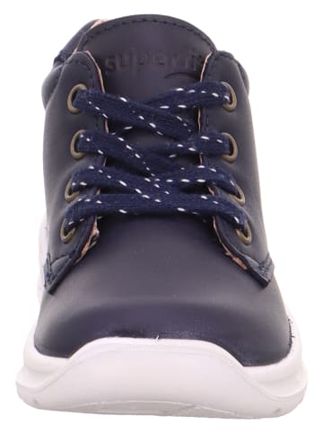 superfit Leder-Sneakers "Breeze" in Dunkelblau