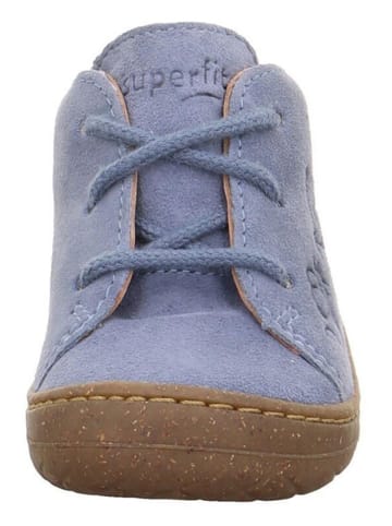 superfit Leder-Schnürschuhe "Saturnus"  in Blau