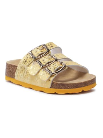 superfit Pantoletten in Gold