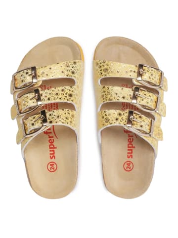 superfit Pantoletten in Gold
