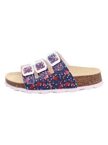 superfit Slippers blauw/rood