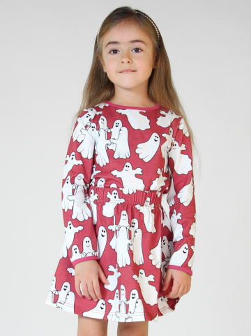 Småfolk Longsleeve "Spook" rood/wit
