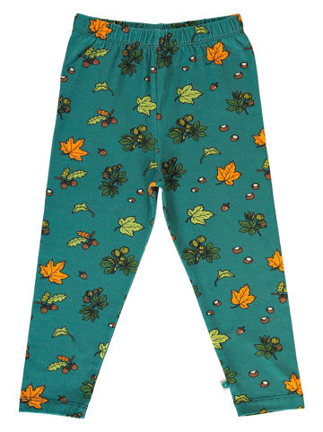 Småfolk Leggings "Herbst" in Blau/ Bunt