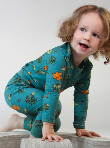 Småfolk Sweatbroek "Herfst" blauw