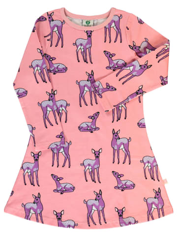 Småfolk Kleid "Rehe" in Rosa/ Lila