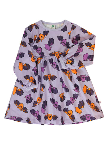 Småfolk Kleid "Fledermäuse" in Lila/ Bunt