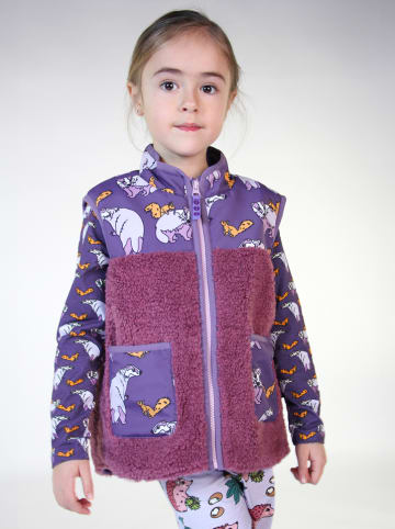 Småfolk Kamizelka w kolorze fioletowym
