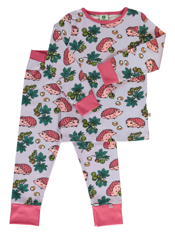 Småfolk Pyjama in Lila/ Bunt