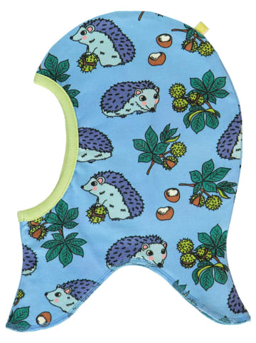 Småfolk Omkeerbare bivakmuts donkerblauw/groen